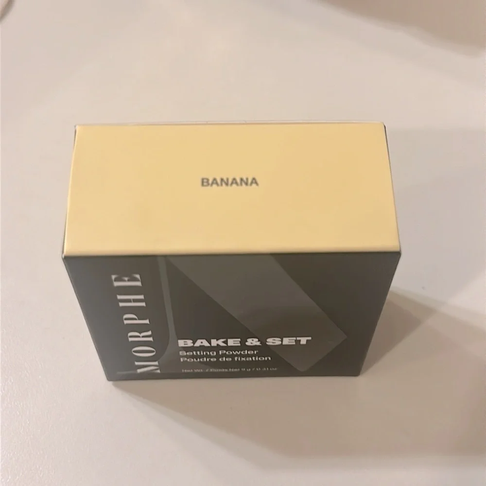 🆕 MORPHE Bake & Set Soft Focus Setting Powder - Banana NIB